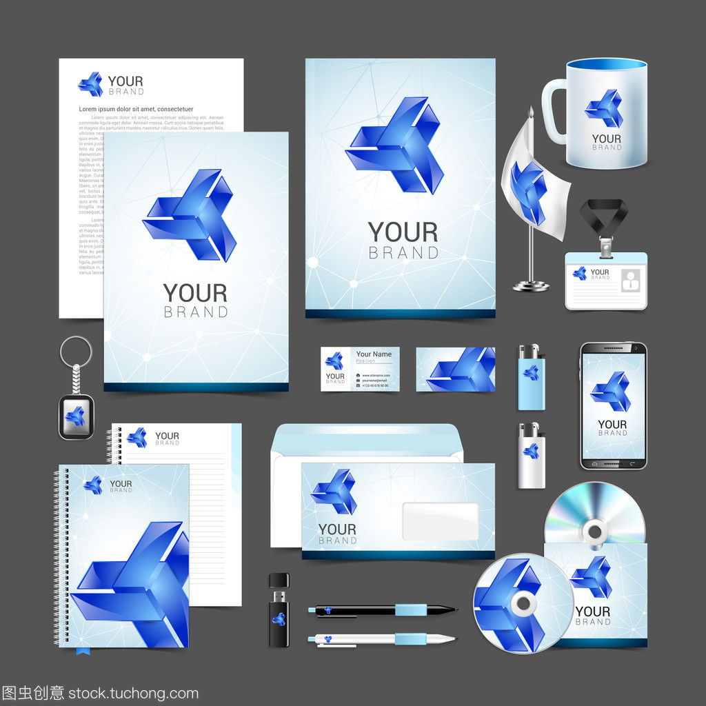 企業(yè)形象創(chuàng)意顏色模板設(shè)計 構(gòu)筑品牌視覺的基石
